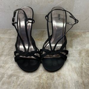 Mossimo Black Satin Heel